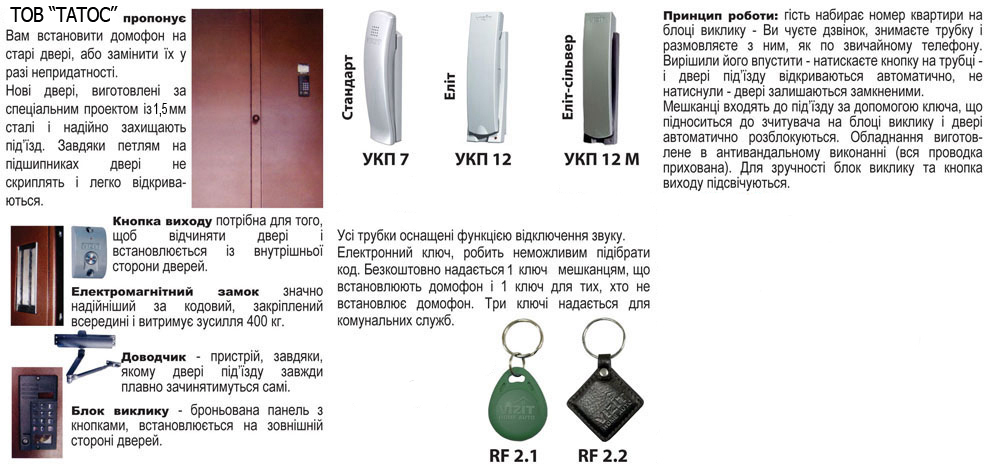 Pic on-door speakerphone